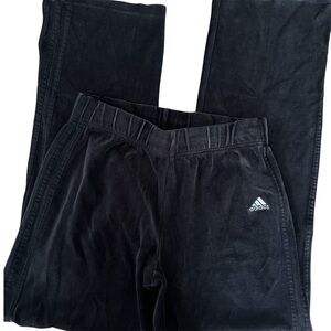 Adidas y2k wide leg velour sweatpants